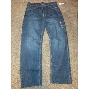 Gap denim high rise cheeky straight stretch jeans size 10x30